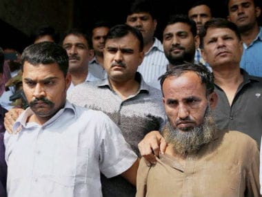 Maulana Ramzan (right) and Subhash Jangir (left), who have been arrested by the Delhi Police Crime Branch in connection with sharing sensitive information. PTI
