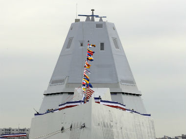 US Navy inaugurates new stealth warship and guided-missile destroyer USS Zumwalt US Navy inaugurates new stealth warship and guided-missile destroyer USS Zumwalt