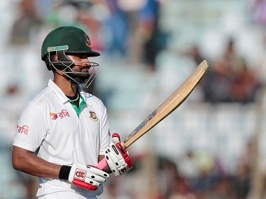 File photo of Bangladesh batsman Tamim Iqbal. AP