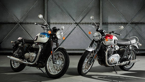 Image gallery: Triumph Bonneville T100 Image gallery: Triumph Bonneville T100