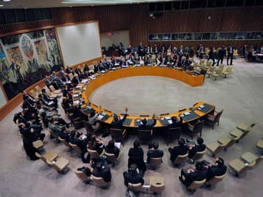 US is not happy with the way Russia and China exercise their veto power in the UNSC. AFP