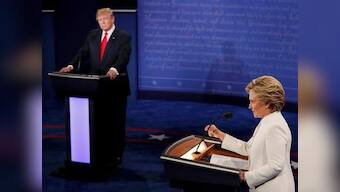 US Presidential Debate: Donald Trump says Hillary Clinton, barack Obama behind violence at his rallies