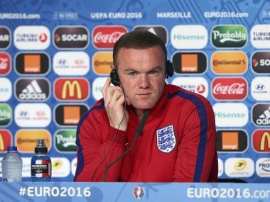 File photo of England captain Wayne Rooney. AFP