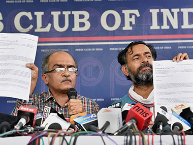 BJP and Congress colluded to compromise national security: Swaraj Abhiyan BJP and Congress colluded to compromise national security: Swaraj Abhiyan