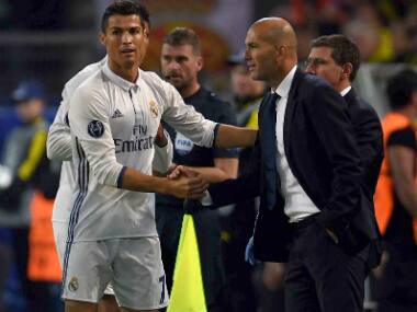 Real Madrid coach Zinedine Zidane believes Cristiano Ronaldo 'clearly deserves' the Ballon d'Or