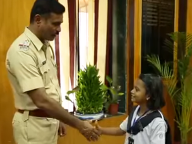 WATCH: Mumbai police inspector switches jobs with schoolgirl ahead of World Teachers' Day WATCH: Mumbai police inspector switches jobs with schoolgirl ahead of World Teachers' Day