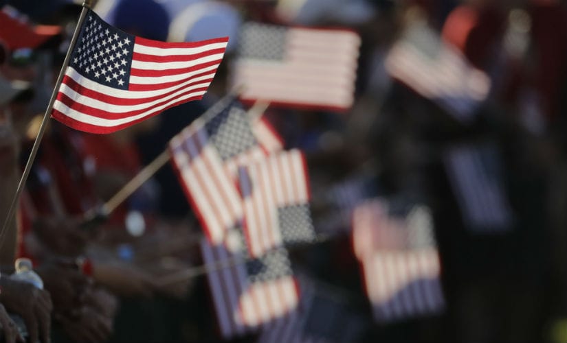 america flag AP 825