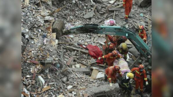 At least 17 dead, six rescued after four multi-storey buildings collapse in China