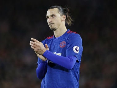 Ibrahimovic missed from close range against Liverpool and has promised to do better. Reuters