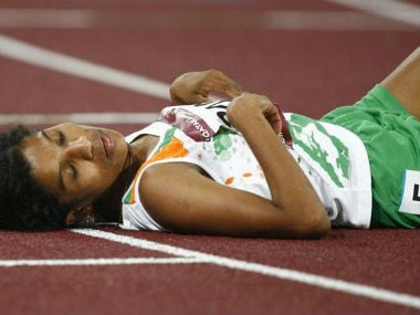 Jaisha had collapsed during the Olympics owing to dehydration. Reuters