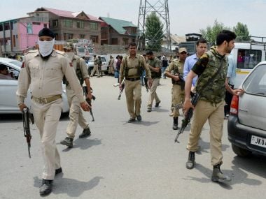 Kashmir: Militants overpower TV tower guards and escape with guns