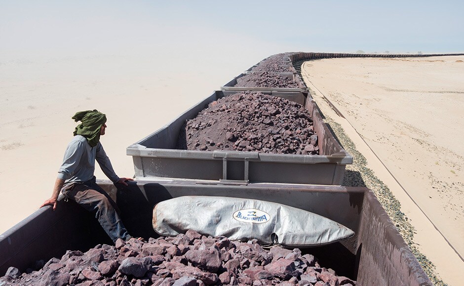 Jody MacDonald caught this interesting shot of her brother Ken MacDonald for the Lifestyle category. Ken is seen perched atop a train during their adventure through the Sahara Desert. Photo: Jody MacDonald/ Redbull Illume Jody MacDonald caught this interesting shot of her brother Ken MacDonald for the Lifestyle category. Ken is seen perched atop a train during their adventure through the Sahara Desert. Photo: Jody MacDonald/ Redbull Illume
