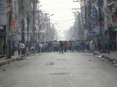 Madhesis protesting against Nepal's government. Reuters