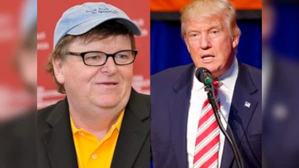 Michael Moore has been working on a documentary on Donald Trump this whole time