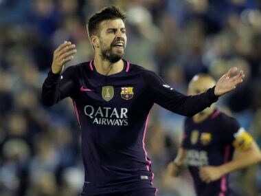 File photo of Gerard Pique . Reuters