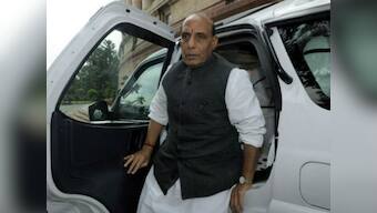 Rajnath Singh reviews security situation with Manohar Parrikar, Ajit Doval