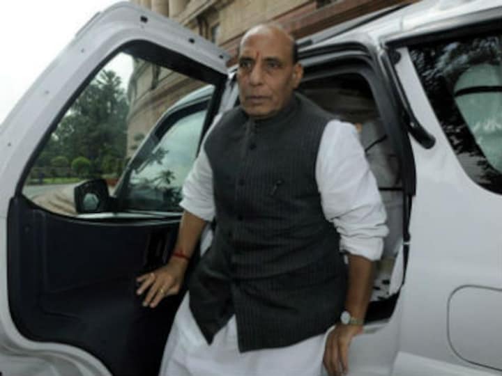 Rajnath Singh reviews security situation with Manohar Parrikar, Ajit Doval