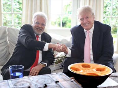 Donald Trump's Bollywood binge in New Jersey Donald Trump's Bollywood binge in New Jersey
