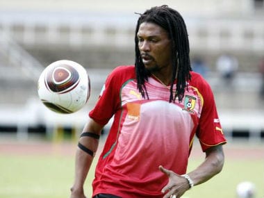 File photo of former Cameroon captain Rigobert Song. Reuters