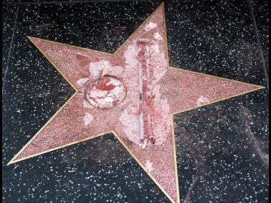 Donald Trump's Hollywood star smashed over sex assault claims Donald Trump's Hollywood star smashed over sex assault claims