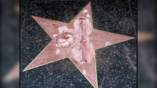 Donald Trump's Hollywood star smashed over sex assault claims