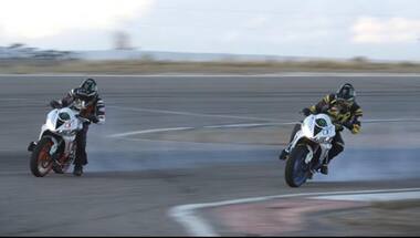 Video worth watching: Turbocharged Triumph Street Triple Rs drifting