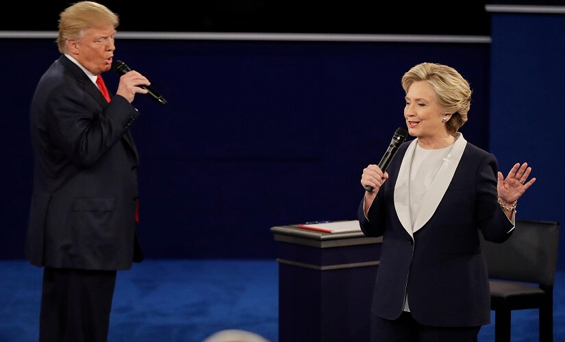 The most discordant duet ever? Never mind the same tune, Donald Trump and Hillary Clinton hardly seemed to even be on the same wavelength. AP