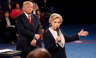 Trump suggests Clinton was on drugs before debate, claims election is 'rigged'