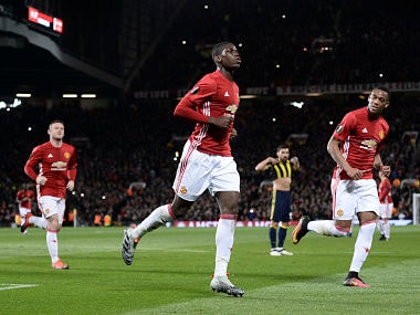 File photo of Manchester United's Paul Pogba. AFP