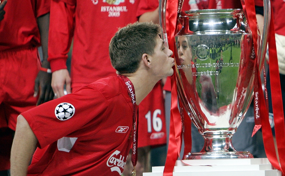 Steven Gerrard's iconic Liverpool and England career in photos-Sports