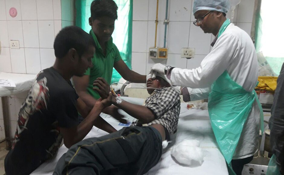 At least 96 people were killed and over 150 injured when 14 coaches of the Patna-Indore Express derailed around 3.10 a.m. near the industrial city of Kanpur in Uttar Pradesh near Pukhraya station. Photo: Naveen Lal Suri/ Firstpost At least 96 people were killed and over 150 injured when 14 coaches of the Patna-Indore Express derailed around 3.10 a.m. near the industrial city of Kanpur in Uttar Pradesh near Pukhraya station. Photo: Naveen Lal Suri/ Firstpost