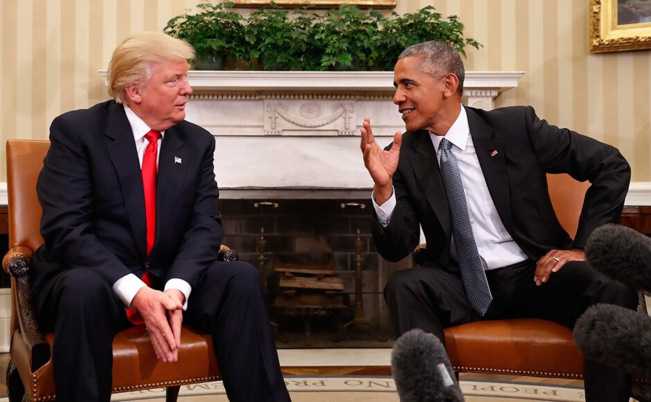 Obama, who previously said Trump was a whiner and Obama, who previously said Trump was a whiner and