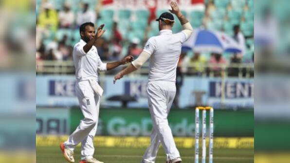 India vs England, 2nd Test: Visitors' erratic batting exposed but Adil Rashid, seamers give hope