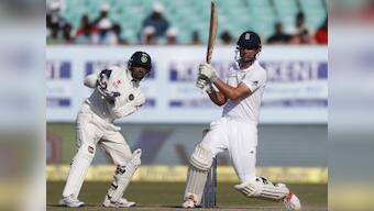 India vs England: Alastair Cook pleased with his team's character after good show in Rajkot Test