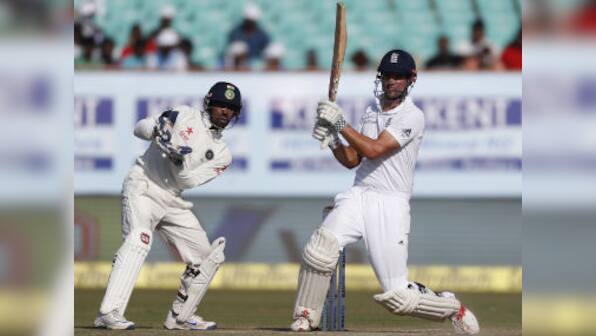 India vs England: Alastair Cook pleased with his team's character after good show in Rajkot Test