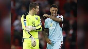 Premier League: Burnley striker Andre Gray 'glad' after ban for homophobic tweet ends