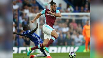 Premier League: Chelsea's Antonio Conte wary of 'physically strong' Andy Carroll ahead of West Ham clash