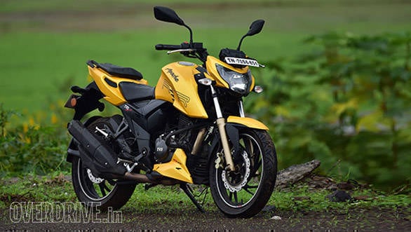 Tvs Apache Rtr 180 And The Rtr 180 Abs Launched For Rs 84 578 And