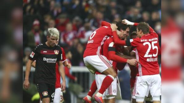 Bundesliga roundup: Bayern Munich notch win; two-goal Vedad Ibisevic sent off as Hertha Berlin go third
