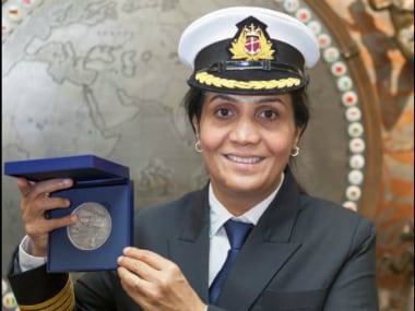 Indias first female Merchant Navy captain Radhika Menon awarded for exceptional bravery