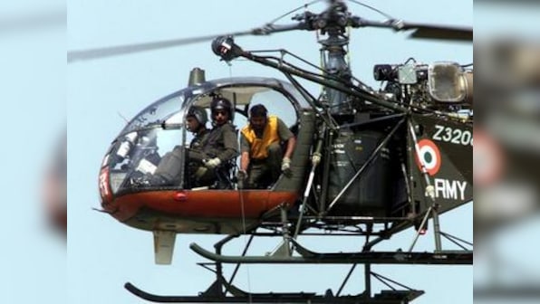 Army's Cheetah chopper crashes near Sukna in Bengal; 3 army officers killed, one critical