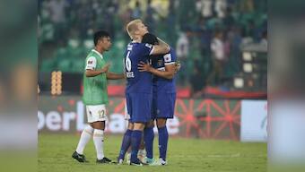 ISL 2016: NorthEast United FC score last-gasp equaliser against Chennaiyin FC to keep play-off hopes alive