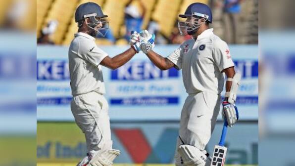 India vs England: Cheteshwar Pujara, Murali Vijay's centuries lead hosts' fightback on Day 3