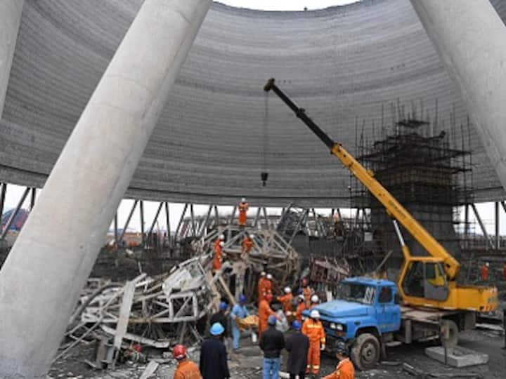 Scaffolding collapses at power plant construction site in China; at least 67 dead