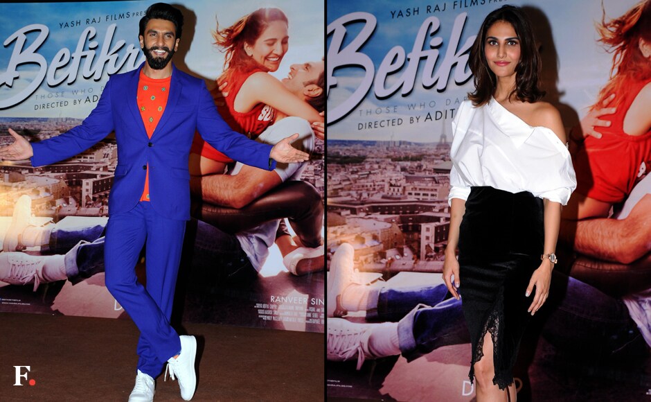 The romantic comedy stars Ranveer Singh and Vaani Kapoor. Sachin Gokhale/Firstpost The romantic comedy stars Ranveer Singh and Vaani Kapoor. Sachin Gokhale/Firstpost