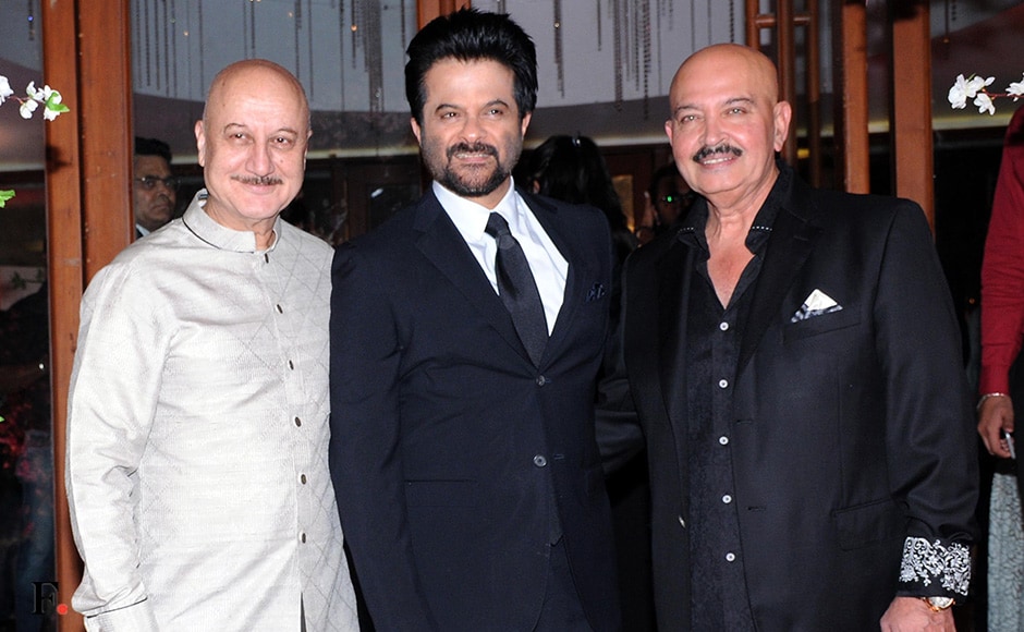 Anupam Kher, Anil Kapoor and Rakesh Roshan. Sachin Gokhale/Firstpost Anupam Kher, Anil Kapoor and Rakesh Roshan. Sachin Gokhale/Firstpost
