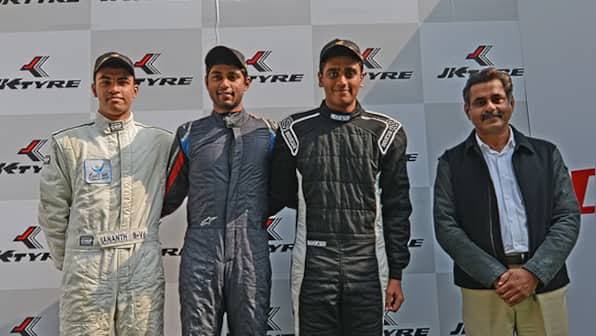 Anandith Reddy wins Euro JK 16 Races to keep championship hope alive