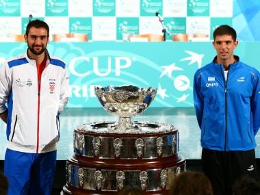 Davis Cup: Marin Cilic to open for Croatia against Argentinas Federico Delbonis in final