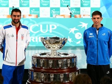 Davis Cup: Marin Cilic to open for Croatia against Argentina's Federico Delbonis in final Davis Cup: Marin Cilic to open for Croatia against Argentina's Federico Delbonis in final