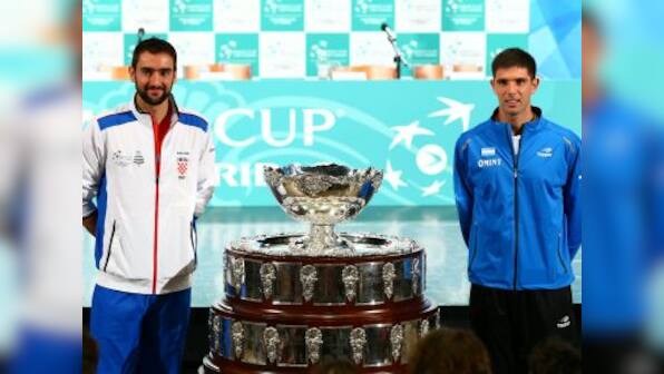 Davis Cup: Marin Cilic to open for Croatia against Argentina's Federico Delbonis in final